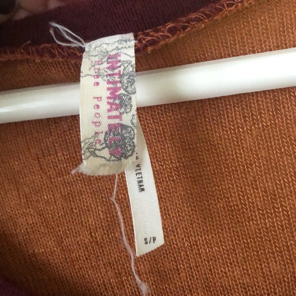 Distressed Free People Boho Tunic size small - Picture 2 of 7